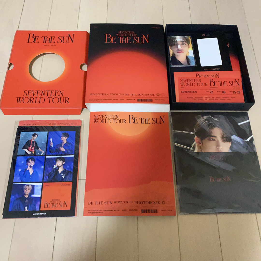 SEVENTEEN BE THE SUN Blu-ray DVD トレカ 26枚