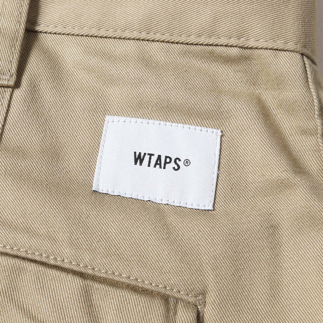 W)taps(ダブルタップス)のWTAPS ダブルタップス パンツ サイズ:XL 21SS コットンツイル ジャングル カーゴ ショーツ JUNGLE 02 / SHORTS ベージュ ボトムス ショートパンツ 【メンズ】【中古】 メンズのパンツ(ショートパンツ)の商品写真