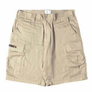 ダブルタップス(W)taps)のWTAPS ダブルタップス パンツ サイズ:XL 21SS コットンツイル ジャングル カーゴ ショーツ JUNGLE 02 / SHORTS ベージュ ボトムス ショートパンツ 【メンズ】【中古】(ショートパンツ)