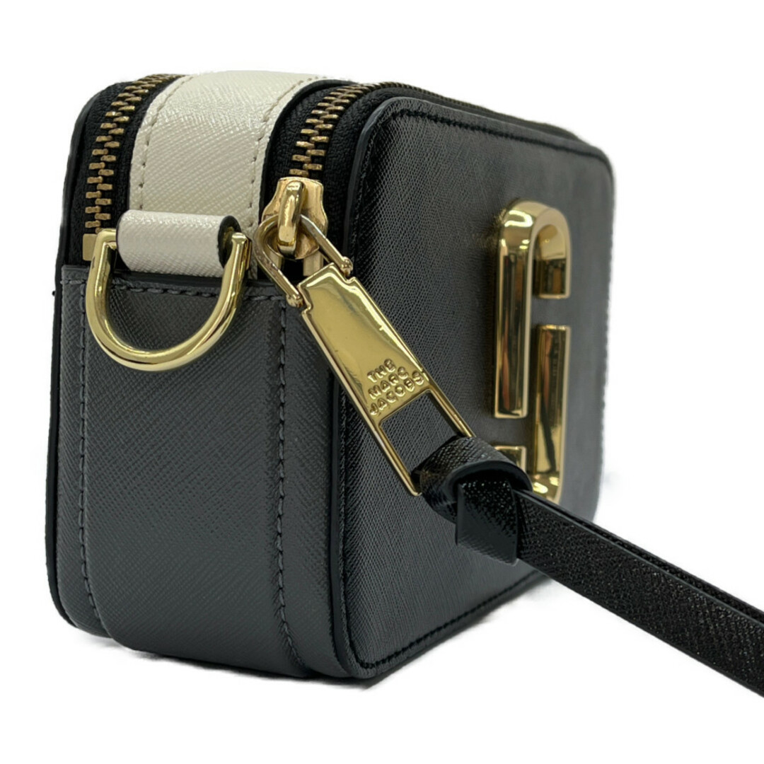 ◆◆MARC JACOBS マークジェイコブス SNAPSHOT スナップショット ショルダーバッグ M0014146 003 黒 x 白