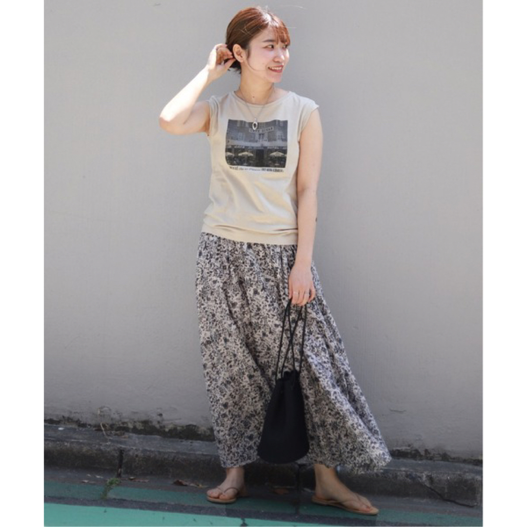 SLOBE IENA(スローブイエナ)のSLOBE IENA  フォトＴ レディースのトップス(Tシャツ(半袖/袖なし))の商品写真