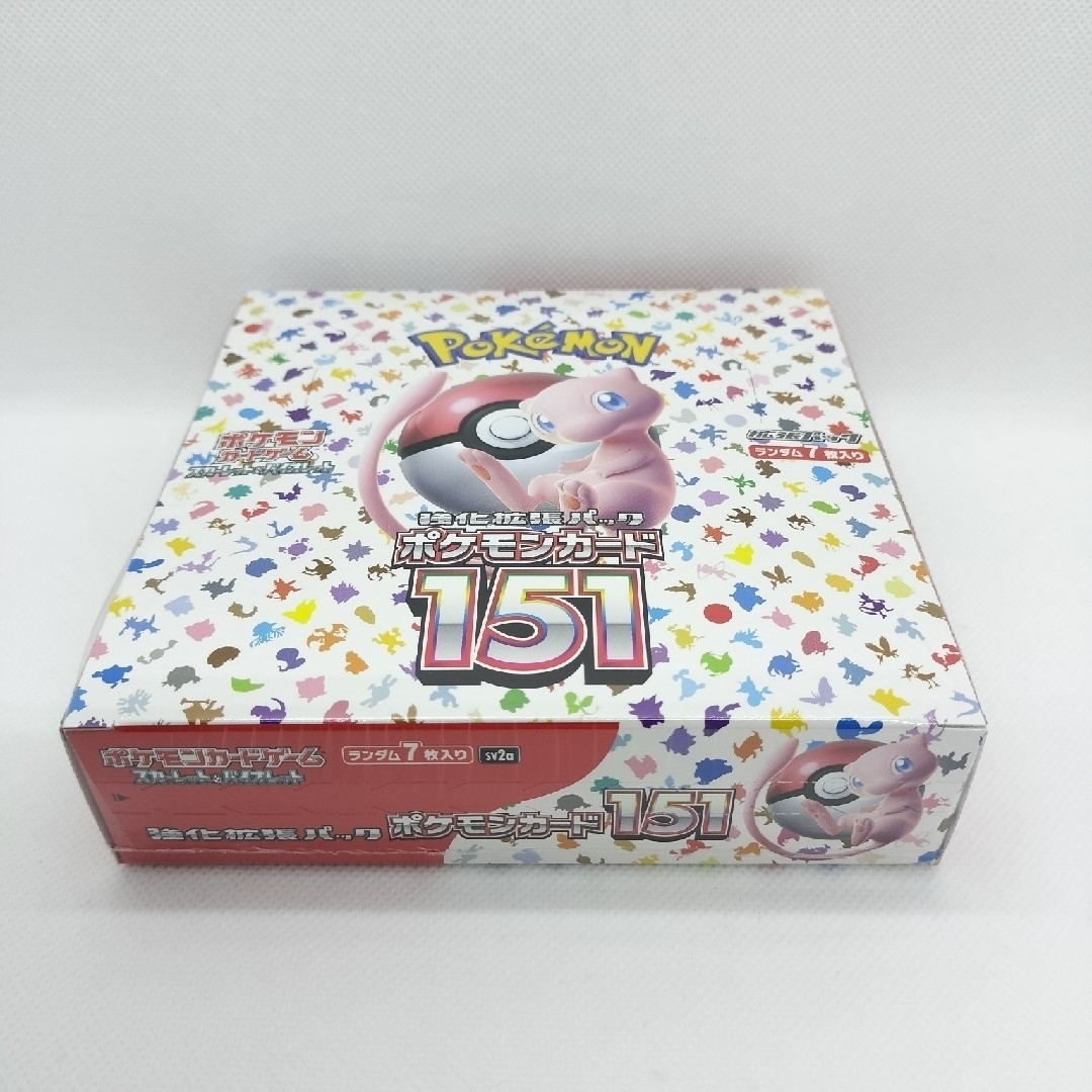 ポケモン(ポケモン)のポケモンカード 151 1BOX シュリンク付き エンタメ/ホビーのトレーディングカード(Box/デッキ/パック)の商品写真