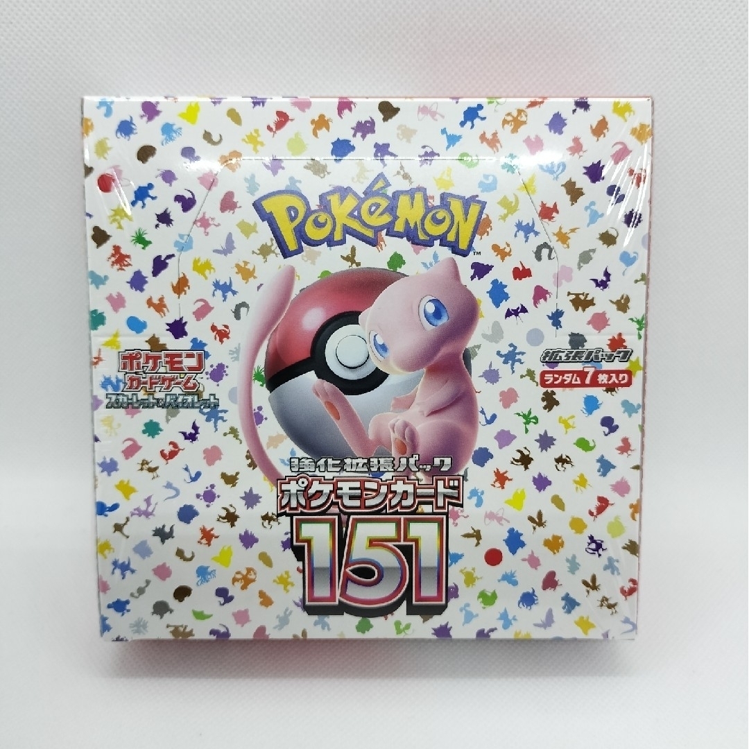 ポケモン(ポケモン)のポケモンカード 151 1BOX シュリンク付き エンタメ/ホビーのトレーディングカード(Box/デッキ/パック)の商品写真