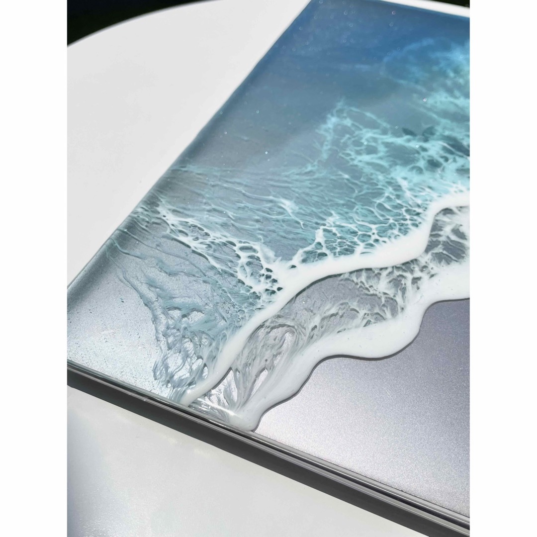 Apple(アップル)の海レジンアートMacBook Air 13 Pro 13 クリア ケース カバー スマホ/家電/カメラのPC/タブレット(ノートPC)の商品写真