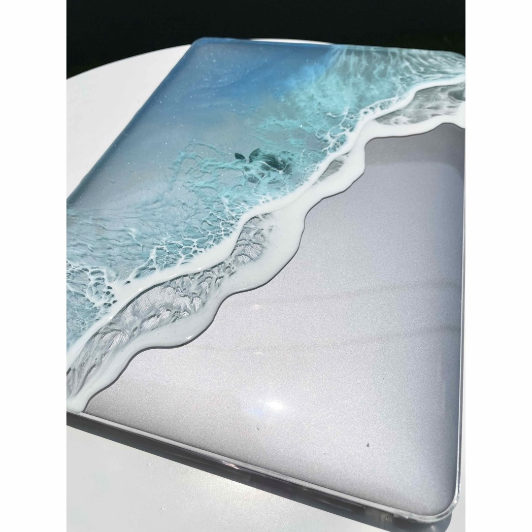 Apple(アップル)の海レジンアートMacBook Air 13 Pro 13 クリア ケース カバー スマホ/家電/カメラのPC/タブレット(ノートPC)の商品写真