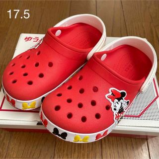 クロックス(crocs)のクロックス　ミニーサンダル　c10 17.5(サンダル)