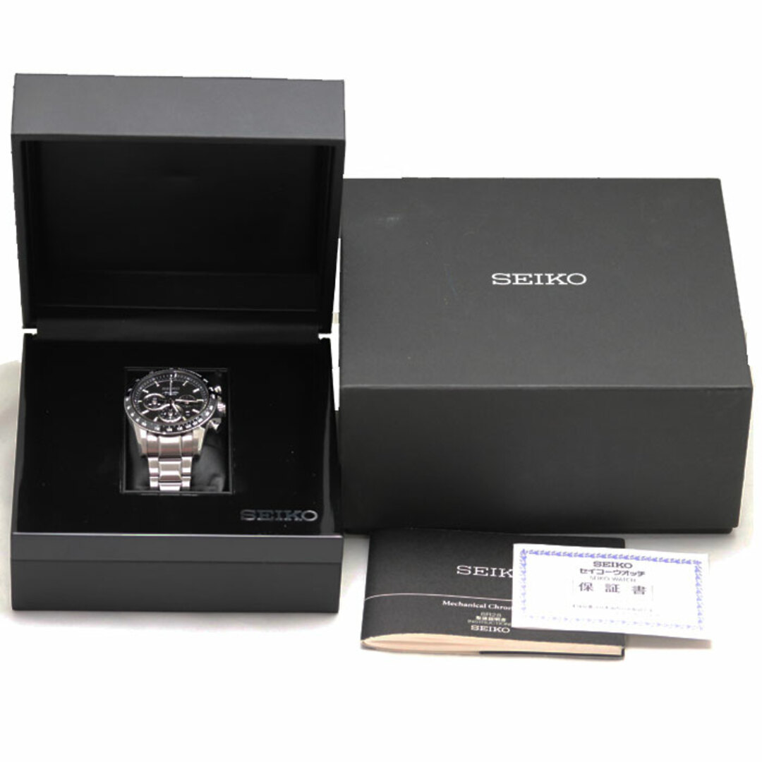 セイコー SEIKO SAEH011/6S28-00H0 ブライツ アナンタ メカニカル クロノグラフ 自動巻き メンズ 箱付き_752951