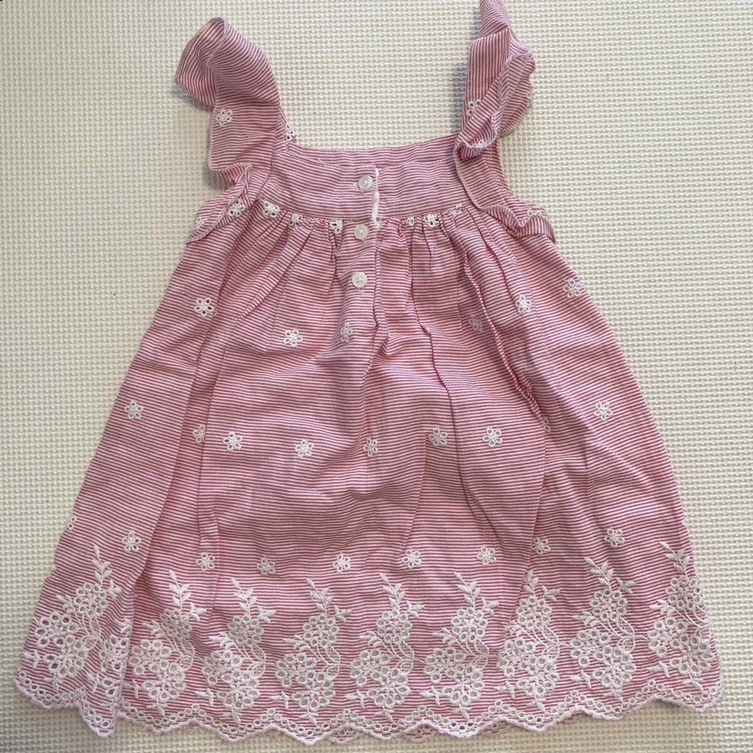 NEXT(ネクスト)の☆美品☆next刺繍ワンピース 12-18mths 86cm キッズ/ベビー/マタニティのベビー服(~85cm)(ワンピース)の商品写真