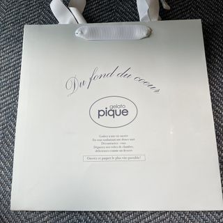 gelato pique ショップバッグ(ショップ袋)