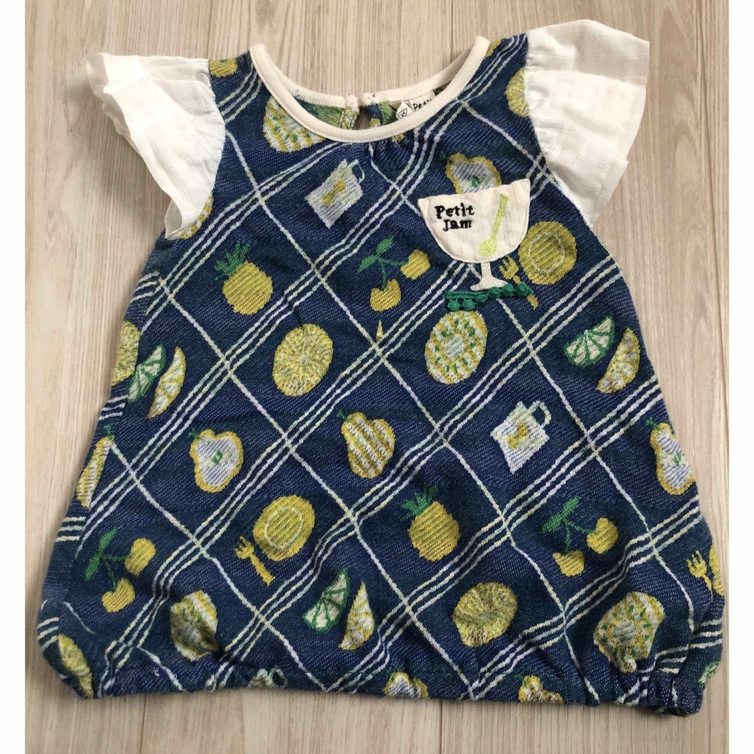 Petit jam(プチジャム)のPetit jam プチジャム 半袖 90 キッズ/ベビー/マタニティのキッズ服女の子用(90cm~)(Tシャツ/カットソー)の商品写真