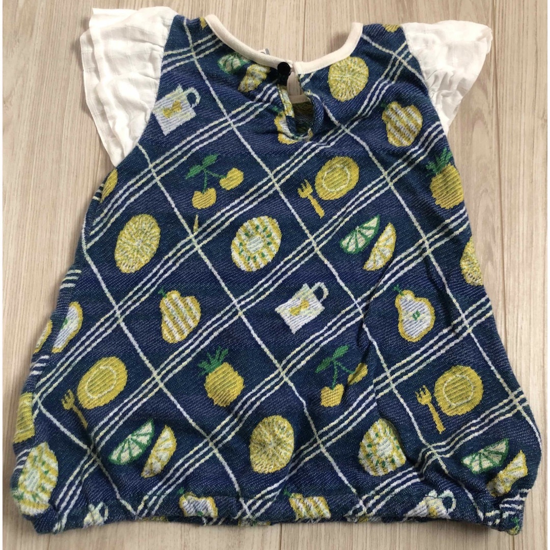 Petit jam(プチジャム)のPetit jam プチジャム 半袖 90 キッズ/ベビー/マタニティのキッズ服女の子用(90cm~)(Tシャツ/カットソー)の商品写真