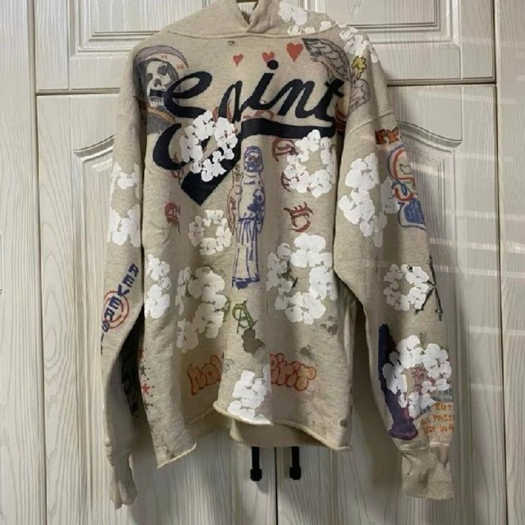 SAINT MICHAEL×DENIM TEARSパーカー セントマイケルL | angeloawards.com
