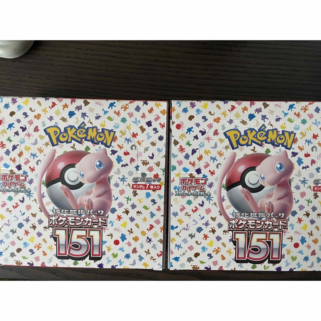 ポケモンカード 151 2box Box/デッキ/パック ポケモンカード 151 2box Box/デッキ/パック