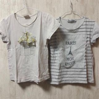 ザラキッズ(ZARA KIDS)のzara kids▷▷2枚組　Tシャツ(Tシャツ/カットソー)