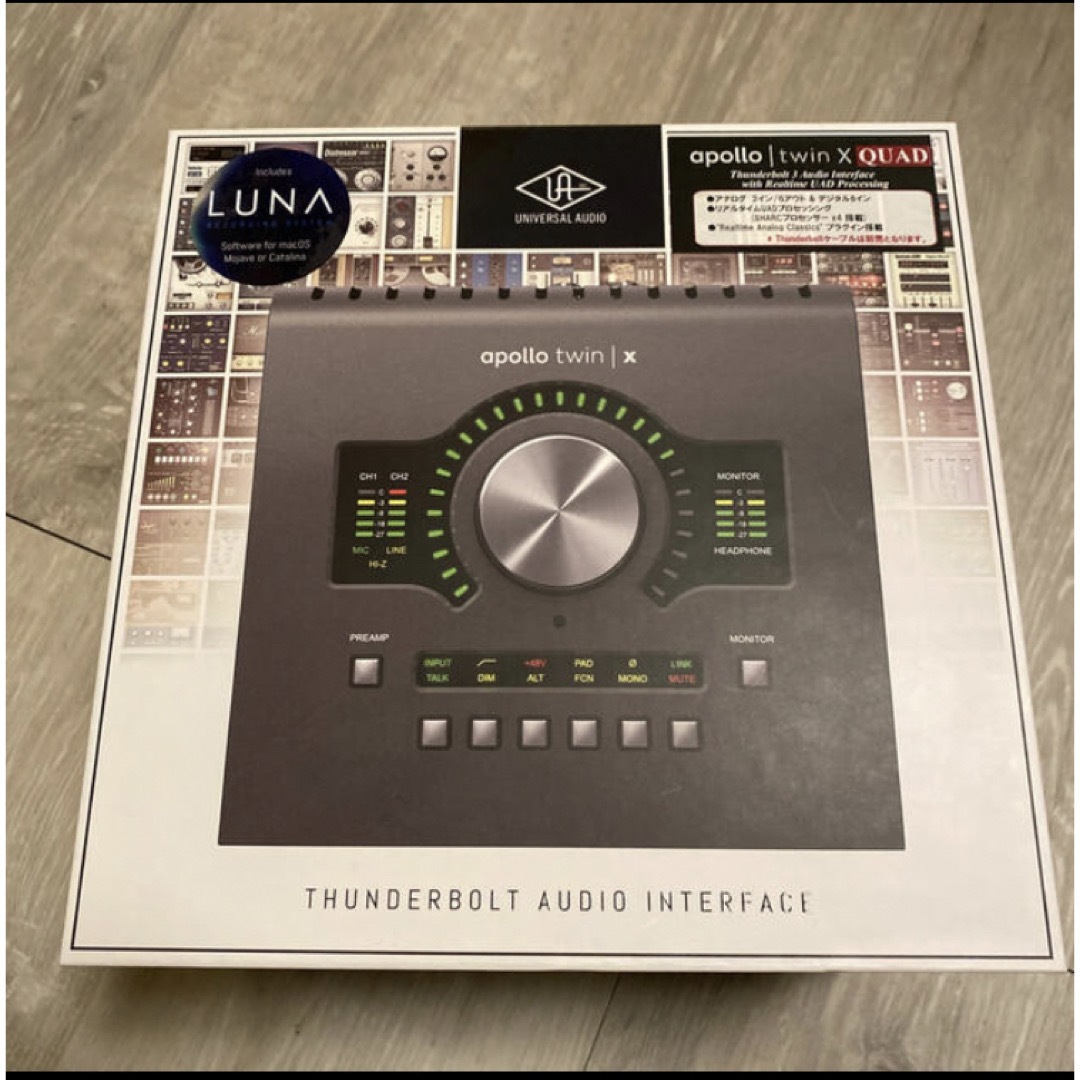 Universal Audio Apollo Twinオーディオインターフェイス Universal Audio Apollo Twinオーディオインターフェイス