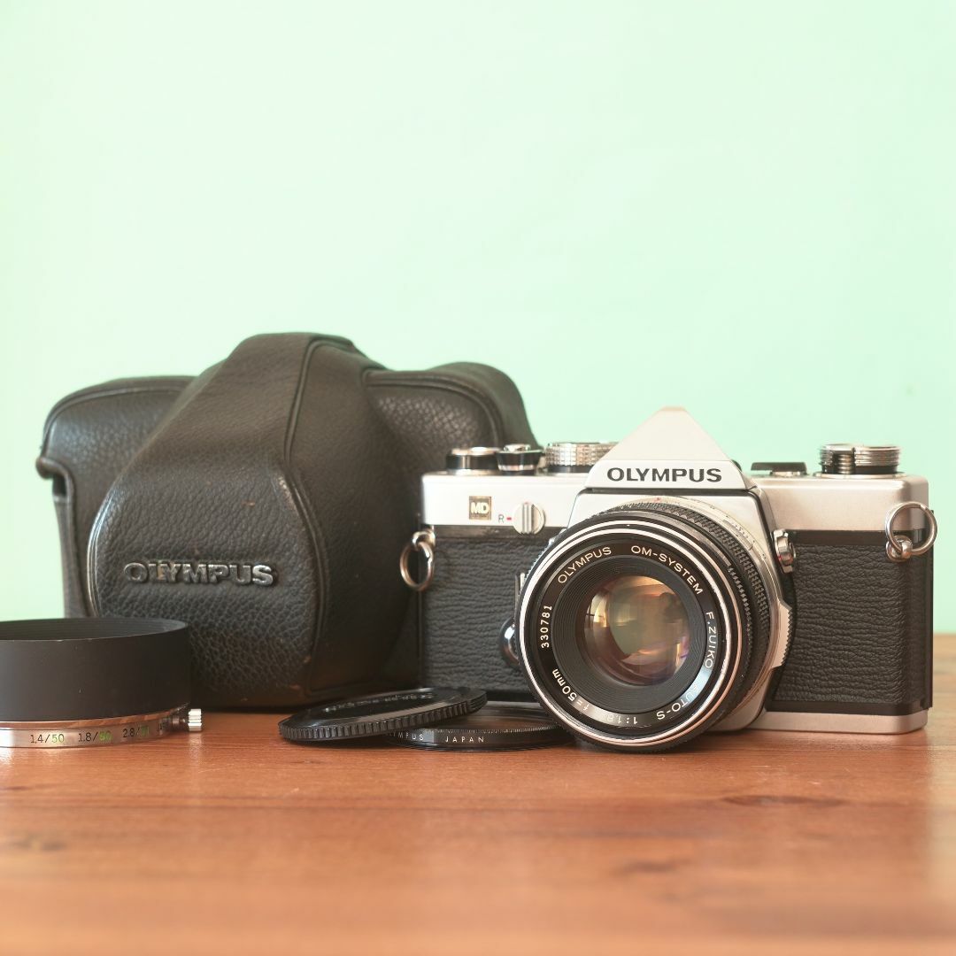 OLYMPUS - 完動品◎オリンパスOM-1 × 50mm F1.8 フィルムカメラ OLYMPUS - 完動品◎オリンパスOM-1 × 50mm F1.8 フィルムカメラ