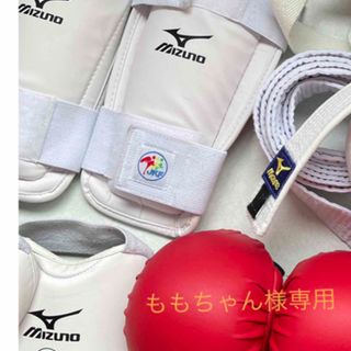 ミズノ(MIZUNO)のシンガード、膝あて　専用画面になります。(小道具)