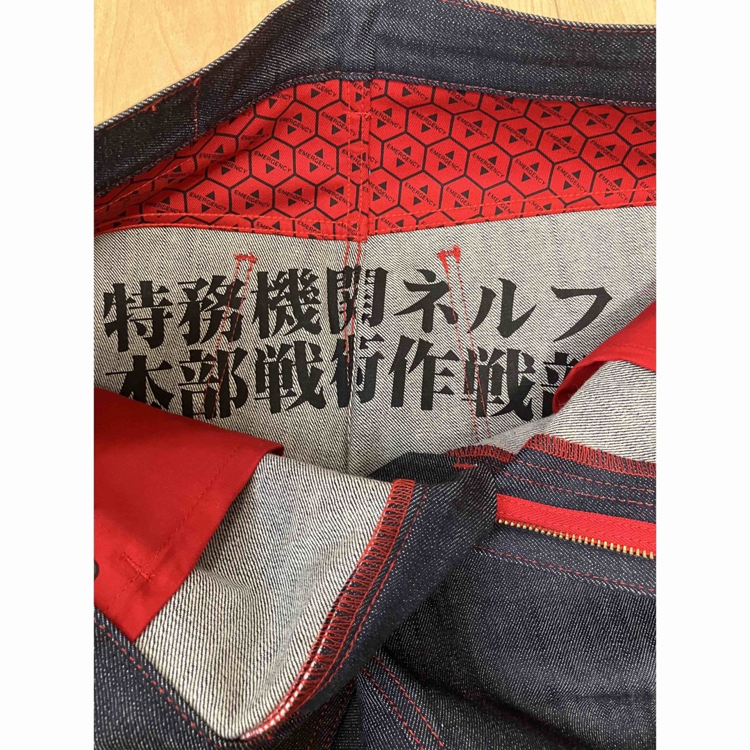 美品。エヴァンゲリオンデニムパンツ - デニム/ジーンズ