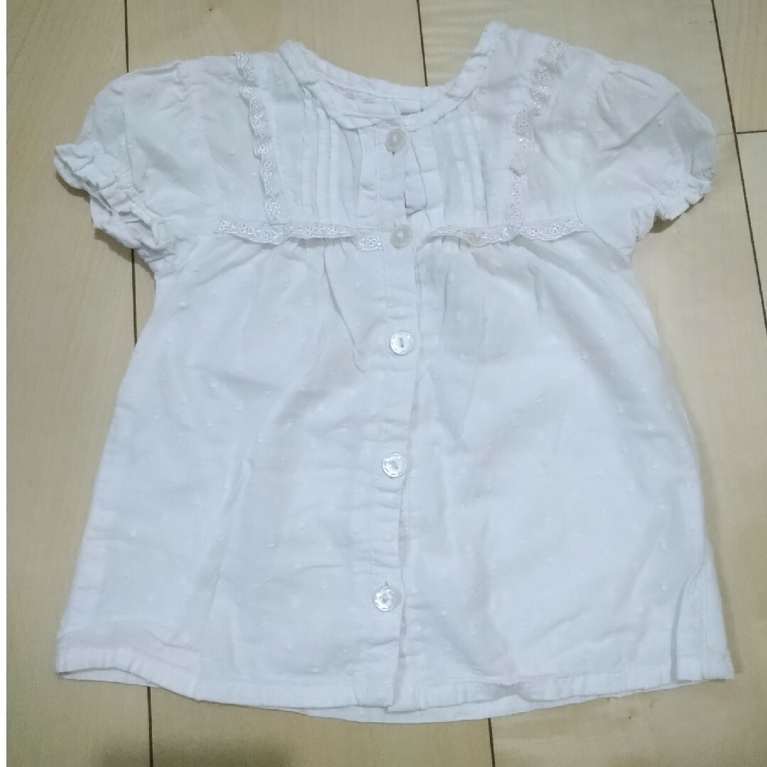 babyGAP(ベビーギャップ)のベビー　半袖シャツ　女の子 キッズ/ベビー/マタニティのベビー服(~85cm)(シャツ/カットソー)の商品写真