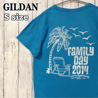 ギルタン(GILDAN)のGILDAN ギルダン バックプリント マリン 半袖tシャツ ユニセックス 古着(Tシャツ/カットソー(半袖/袖なし))