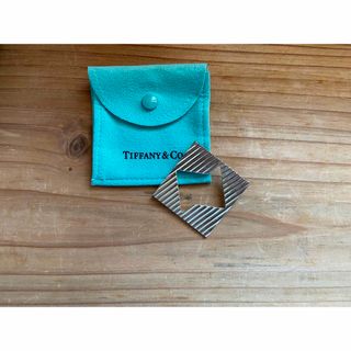 ティファニー(Tiffany & Co.)のティファニー　スクエアブローチ(ブローチ/コサージュ)