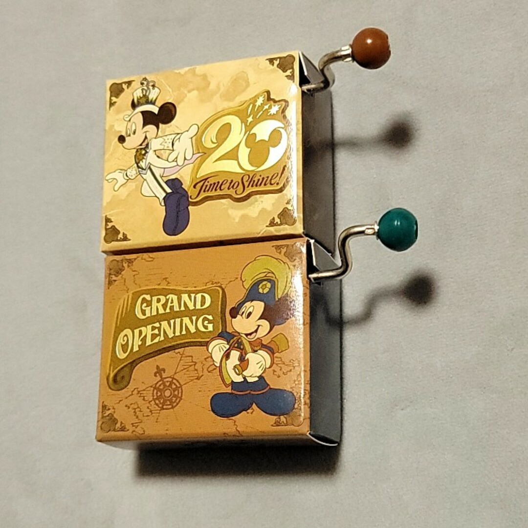 Disney(ディズニー)の20周年 ディズニーシー  オルゴール エンタメ/ホビーのおもちゃ/ぬいぐるみ(キャラクターグッズ)の商品写真
