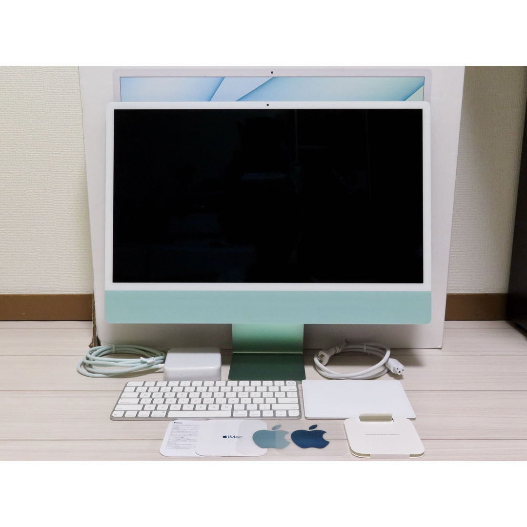 iMac 24インチ M1 256GB 16GB グリーン　欠品なし