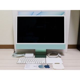 アップル(Apple)のM1 iMac 24インチ　メモリ16GB SSD1TB グリーン(デスクトップ型PC)