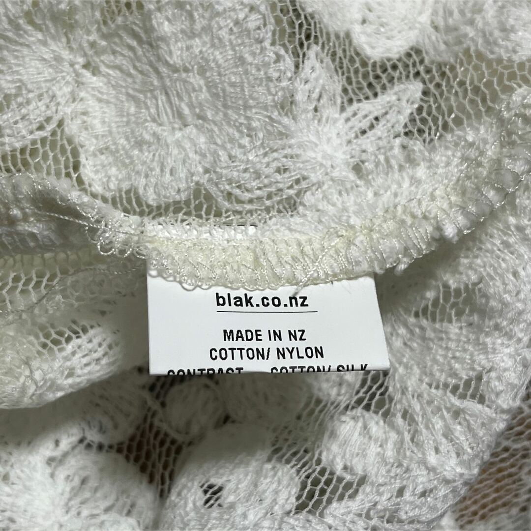 BLAK レース 花柄刺繍ブラウス レディースのトップス(シャツ/ブラウス(長袖/七分))の商品写真
