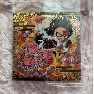 ワンピース(ONE PIECE)のワンピース にふぉるめーしょん5 大海賊シールウエハース ルフィ＆モモ(カード)