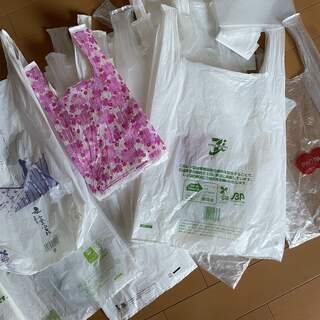 レジ袋　ビニール袋　30枚(日用品/生活雑貨)