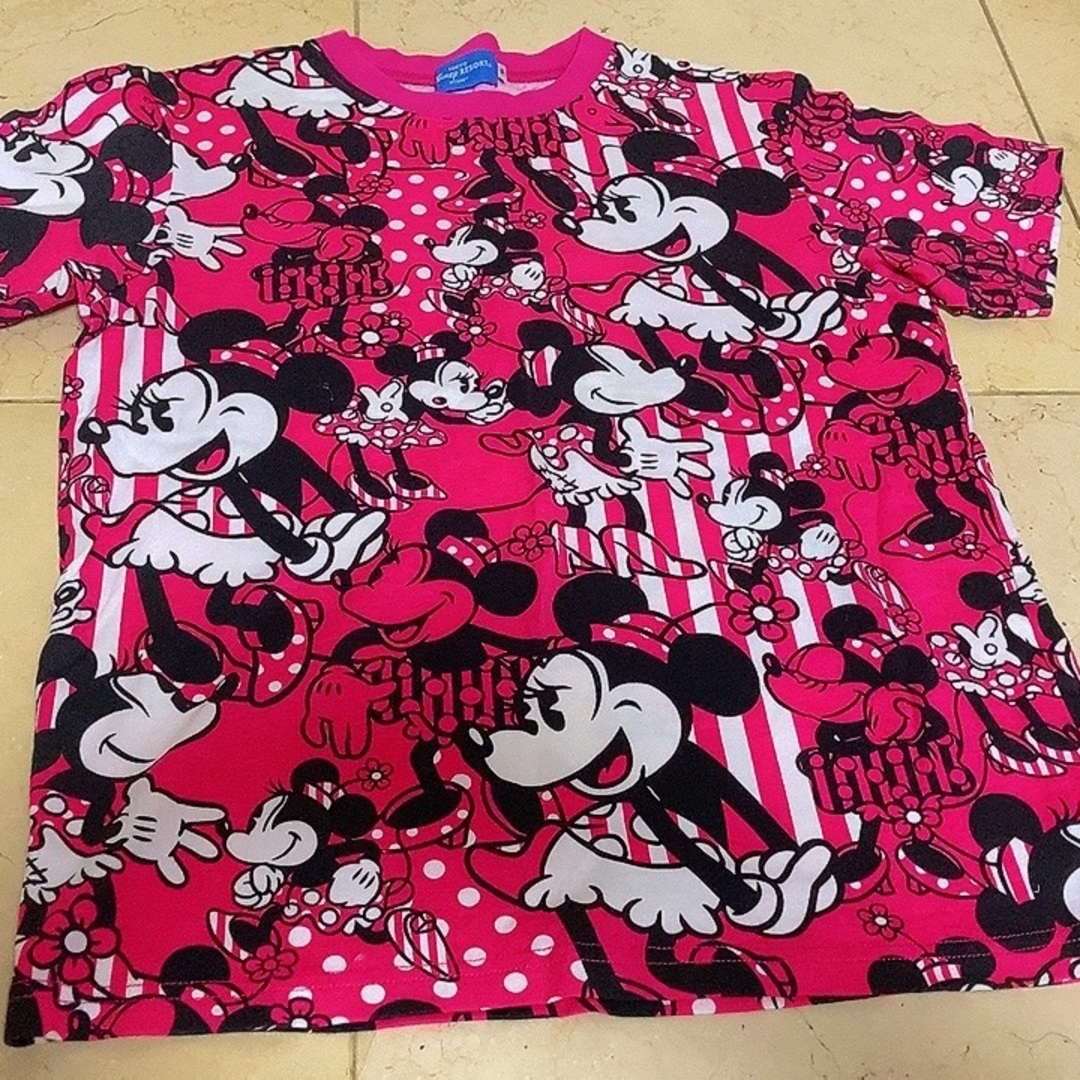 Disney(ディズニー)のディズニーリゾート　Tシャツ　ミニーちゃん　Sサイズ レディースのトップス(Tシャツ(半袖/袖なし))の商品写真