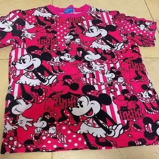 ディズニー(Disney)のディズニーリゾート　Tシャツ　ミニーちゃん　Sサイズ(Tシャツ(半袖/袖なし))