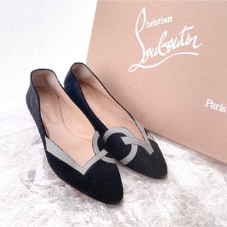 ルブタン(Christian Louboutin) ラメ(ブラック/黒色系)の通販 70点