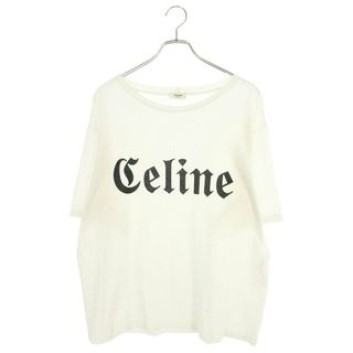 セリーヌ(celine)のセリーヌバイエディスリマン  22SS  2X37A671Q ゴシックロゴプリントTシャツ メンズ S(Tシャツ/カットソー(半袖/袖なし))