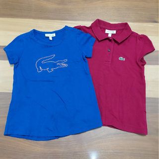 ラコステ(LACOSTE)の100cm【LACOSTE】ポロシャツ　Tシャツ　セット(Tシャツ/カットソー)