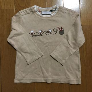 バーバリー(BURBERRY)のバーバリー 90ベージュ 両肩ホック(Tシャツ/カットソー)