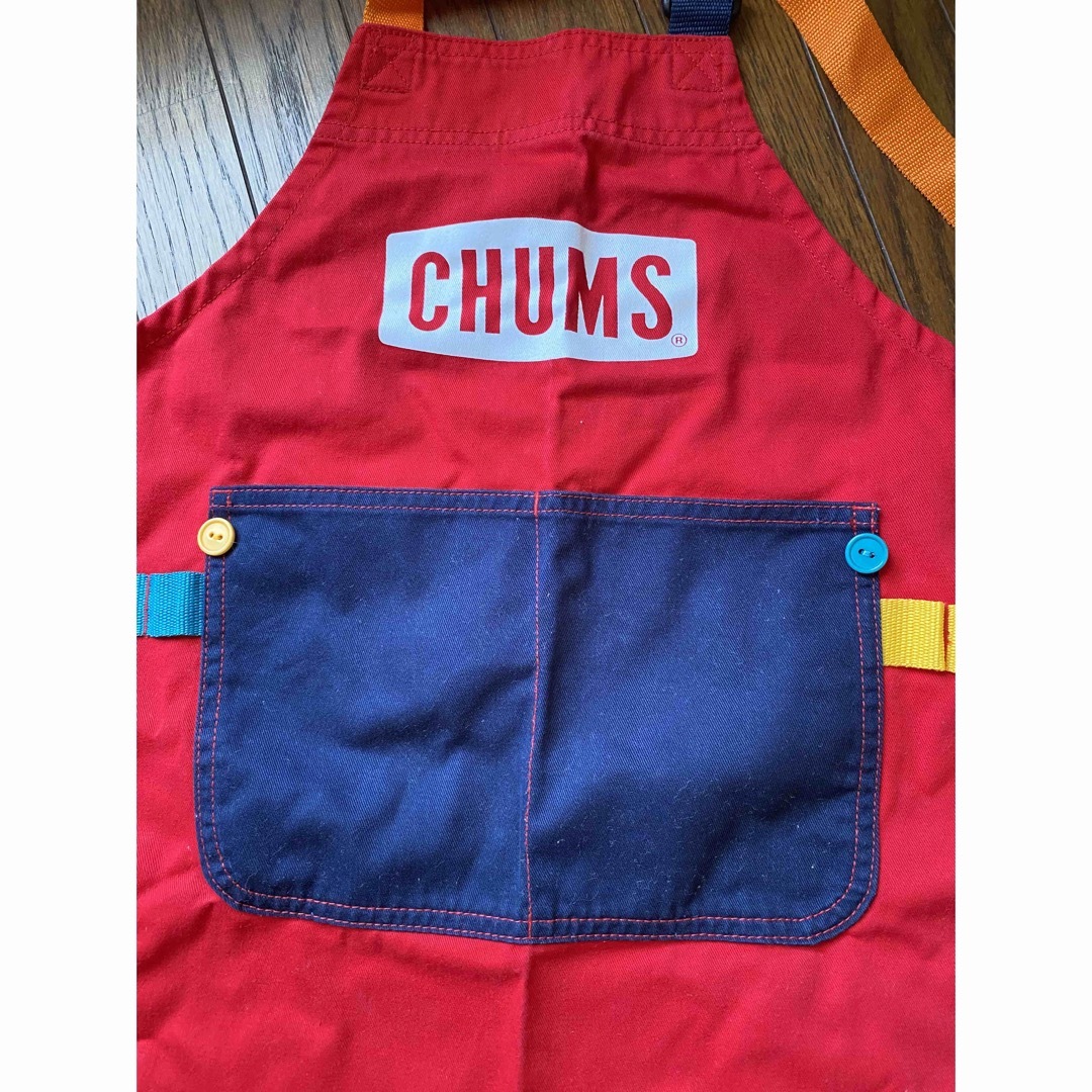 CHUMS(チャムス)のCHUMS  チャムス　エプロン　キッズ キッズ/ベビー/マタニティのキッズ服男の子用(90cm~)(その他)の商品写真