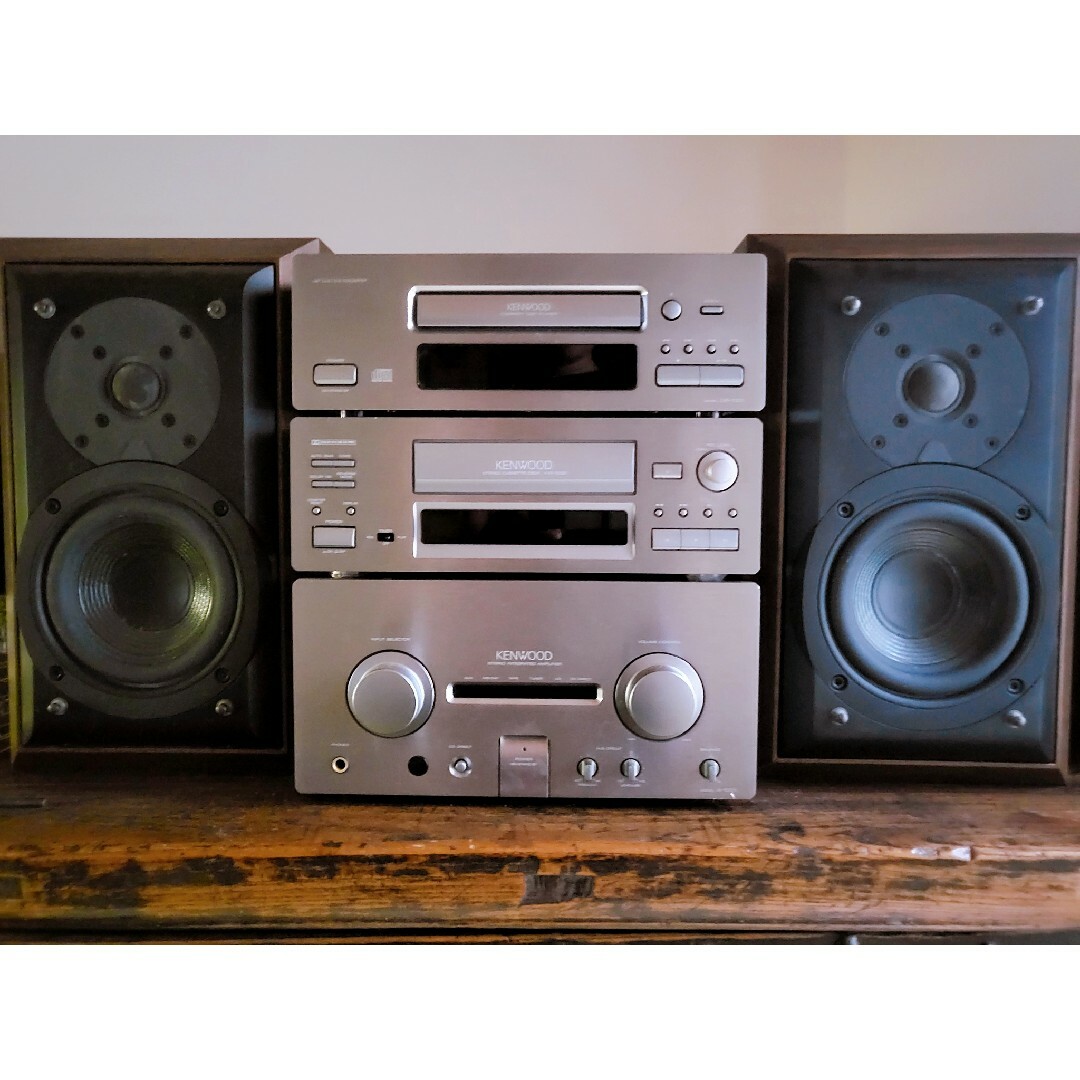 KENWOOD - 【CDトレイの修理必要です】KENWOODコンポセット Ksの KENWOOD - 【CDトレイの修理必要です】KENWOODコンポセット Ksの