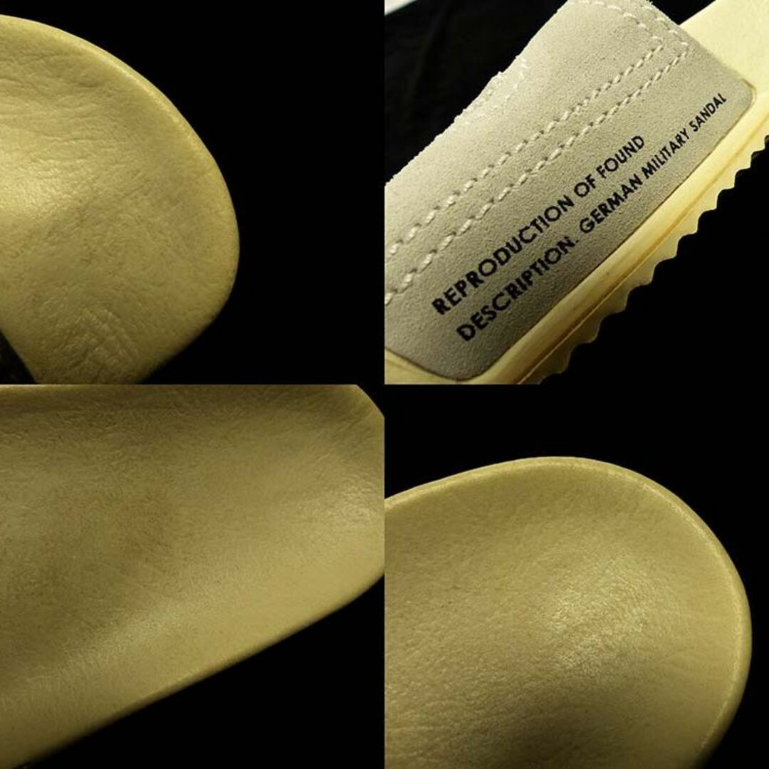 REPRODUCTION OF FOUND(リプロダクションオブファウンド)のリプロダクション オブ ファウンド / ジャーマンミリタリーサンダル  42 メンズの靴/シューズ(サンダル)の商品写真