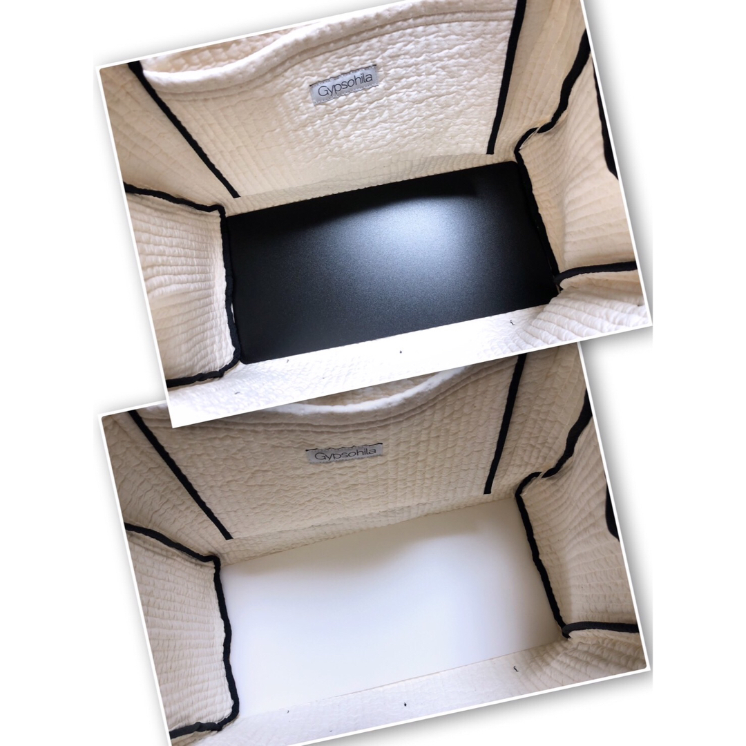 Drawer(ドゥロワー)のGypsohila ジプソフィア ピクニックバッグ用(M)  中敷／底板 レディースのバッグ(トートバッグ)の商品写真