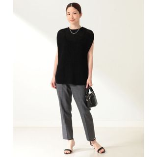 digne Zip slit pants ディニュ ジップスリットパンツ-
