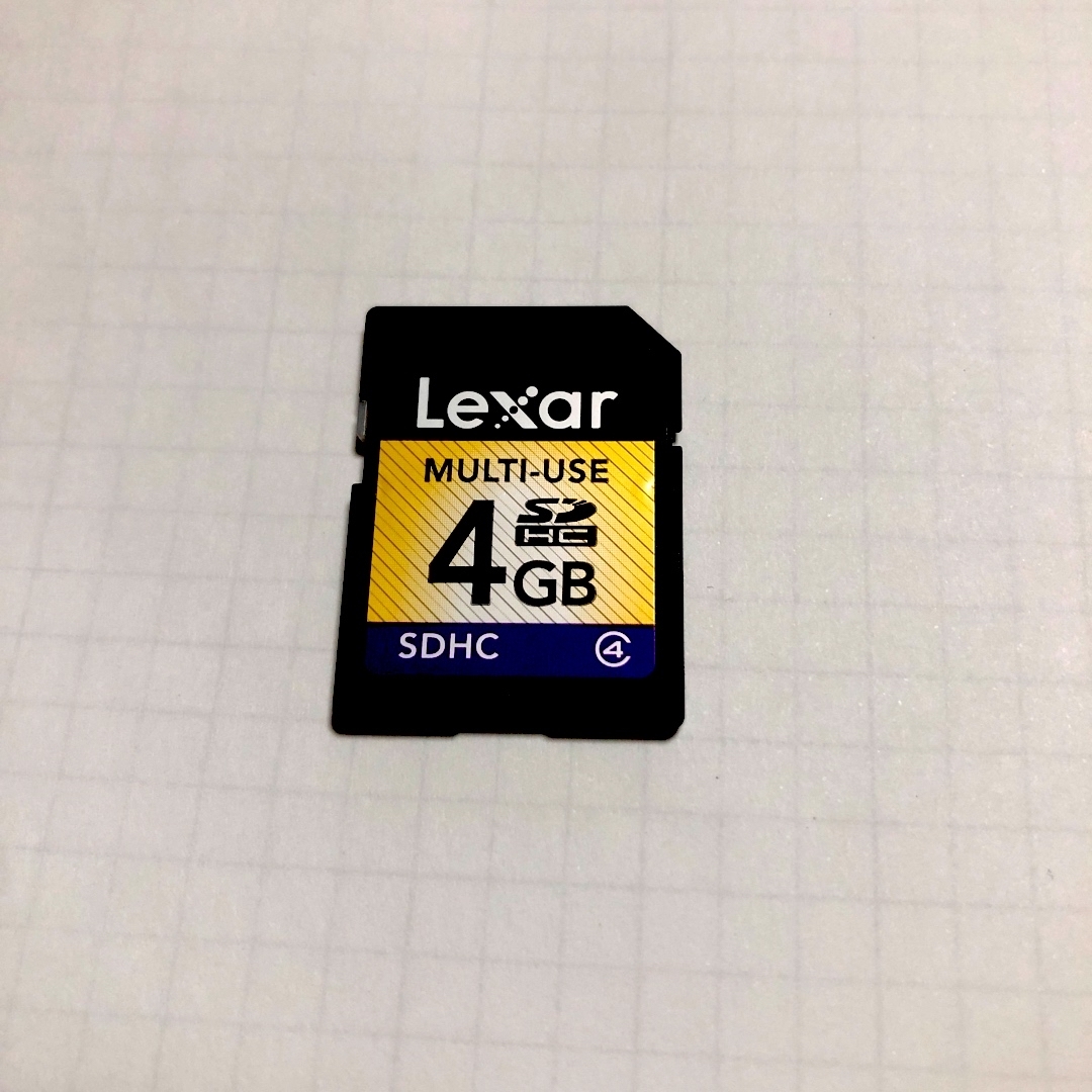 Lexar(レキサー)のLexar SDHCカード 4GB エンタメ/ホビーのゲームソフト/ゲーム機本体(携帯用ゲーム機本体)の商品写真