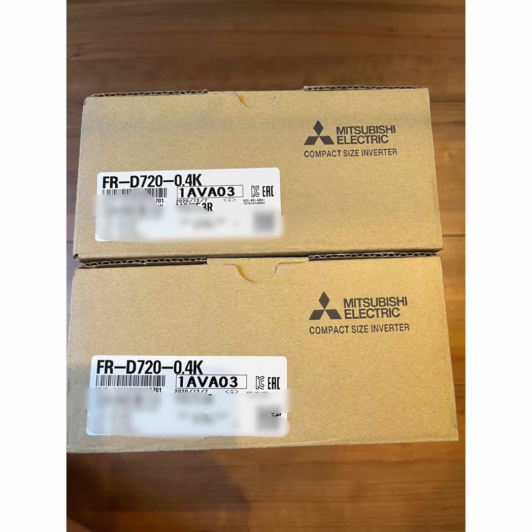 茄子紺 三菱 インバータ FR-D720-0.4K 2台 - crumiller.com