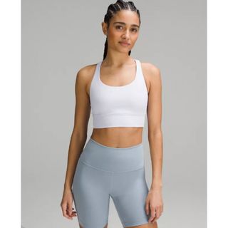 ルルレモン(lululemon)のルルレモン　Energy Bra Long Line 白、黒2つセット　サイズ2(ヨガ)