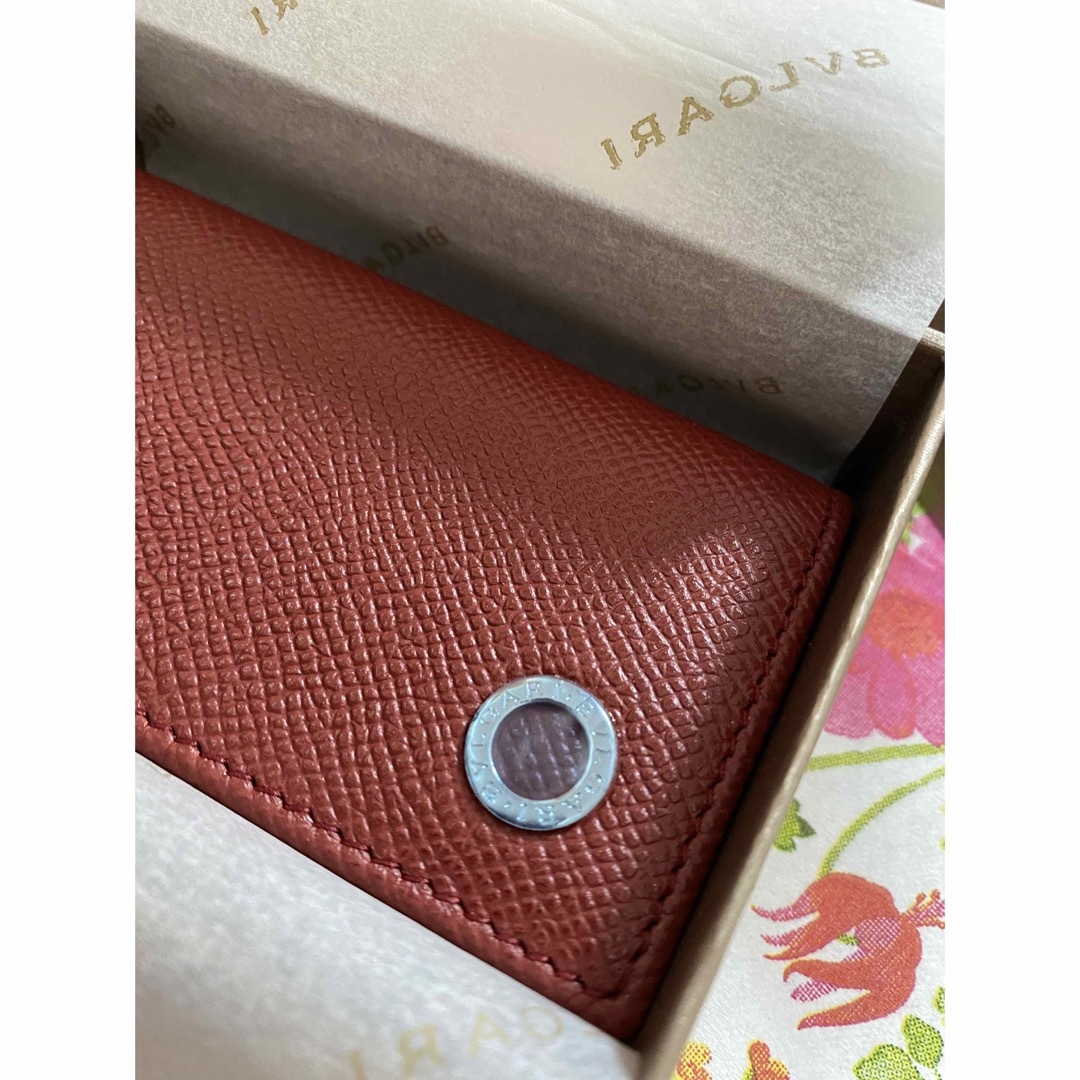 BVLGARI - 新品未使用 BVLGARI ブルガリ キーケース 赤 ボルドー BVLGARI - 新品未使用 BVLGARI ブルガリ キーケース 赤 ボルドー