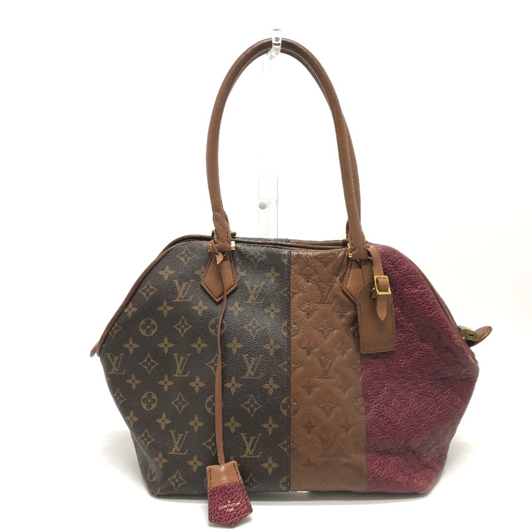 ルイヴィトン LOUIS VUITTON ブロックストート M40503 モノグラム カバン トートバッグ モノグラムキャンバス ボルドー/キャメル ブラウン