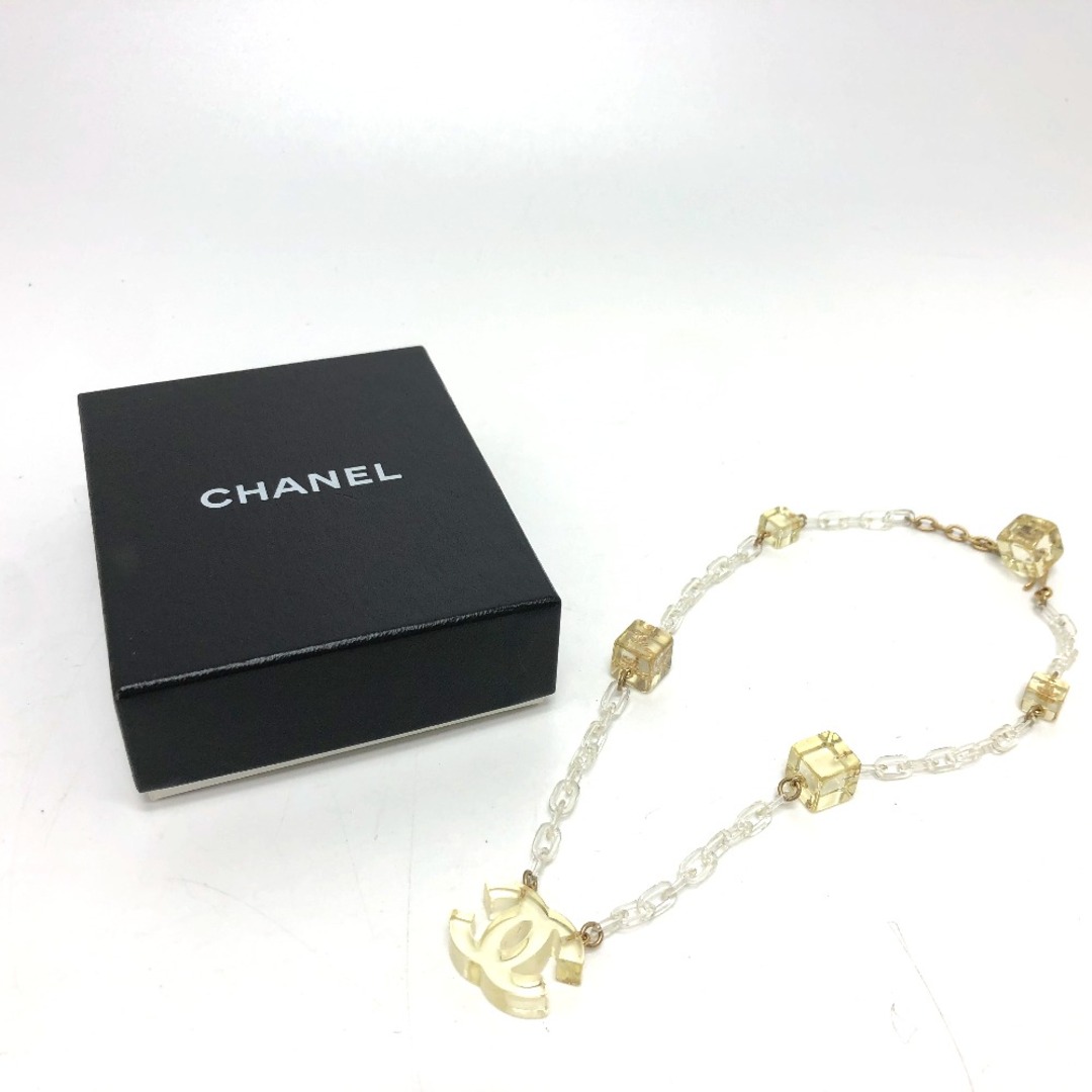 シャネル CHANEL 01P クリアキューブ ココマーク CC ファッション小物