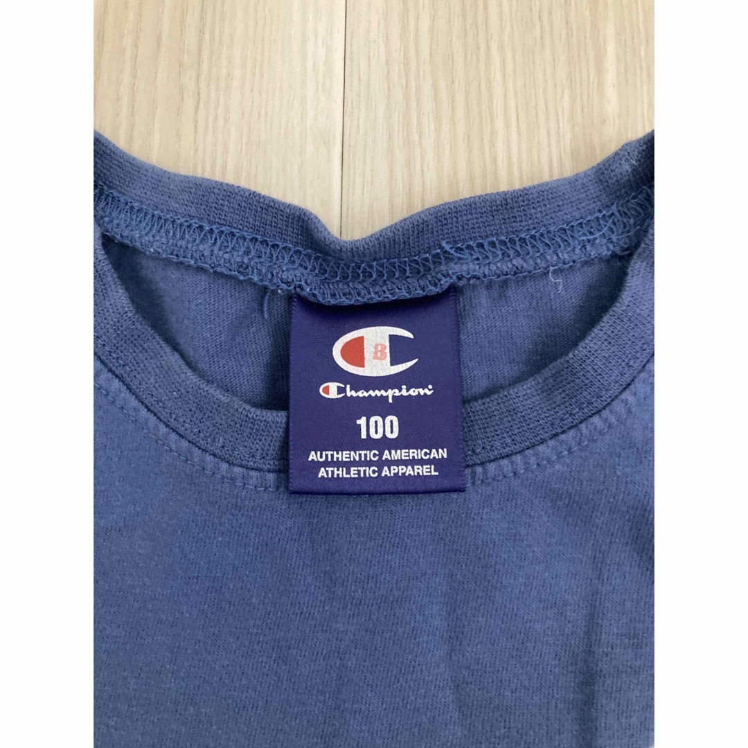 Champion(チャンピオン)のスポーツ　Tシャツ　チャンピオン　100 セット キッズ/ベビー/マタニティのキッズ服男の子用(90cm~)(Tシャツ/カットソー)の商品写真