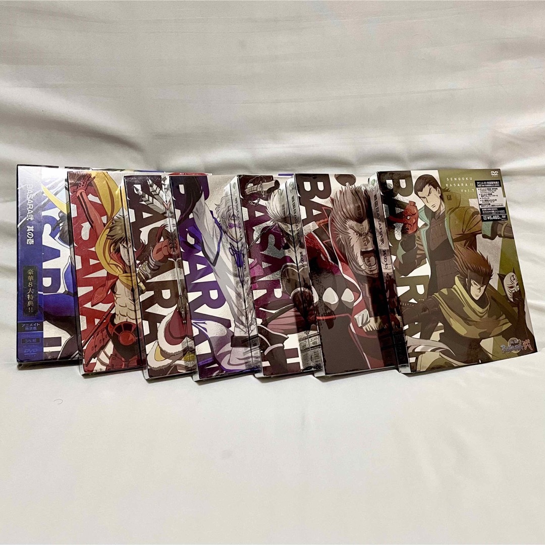 戦国BASARA弐 アニメイト特装版 DVD 全7巻